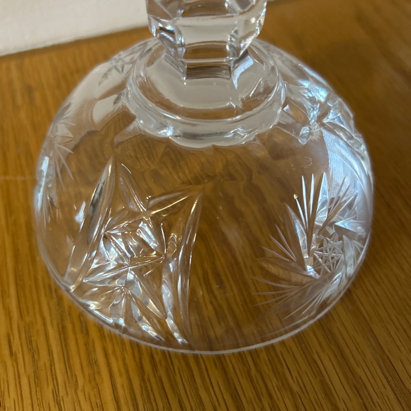 Pinwheel Crystal butter dish - Picture 3 of 3